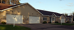 Residential garage doors sold, installed and serviced by Rapid Garage Door & Awning, Grand Rapids, Minnesota.